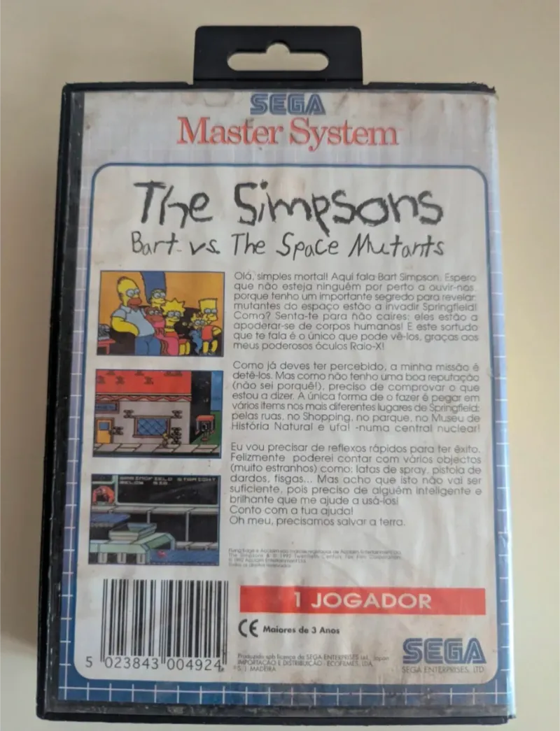 Los Simpsons Bart vs. Los Mutantes Espaciales - Master S afbeelding 3