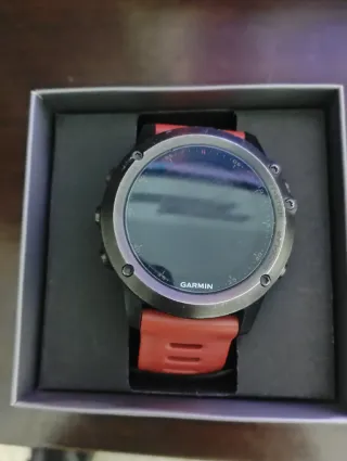 Reloj Garmin Fenix 3 GPS Negro/Rojo