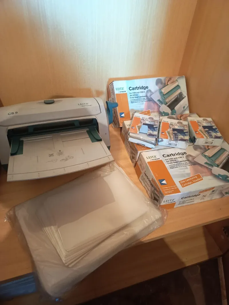 Leitz CS 9 Encuadernador de Encuadernación en Frío + Cartuchos