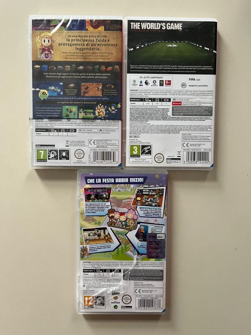 Nintendo Switch Juegos: Zelda, FIFA 23, Scribble afbeelding 2