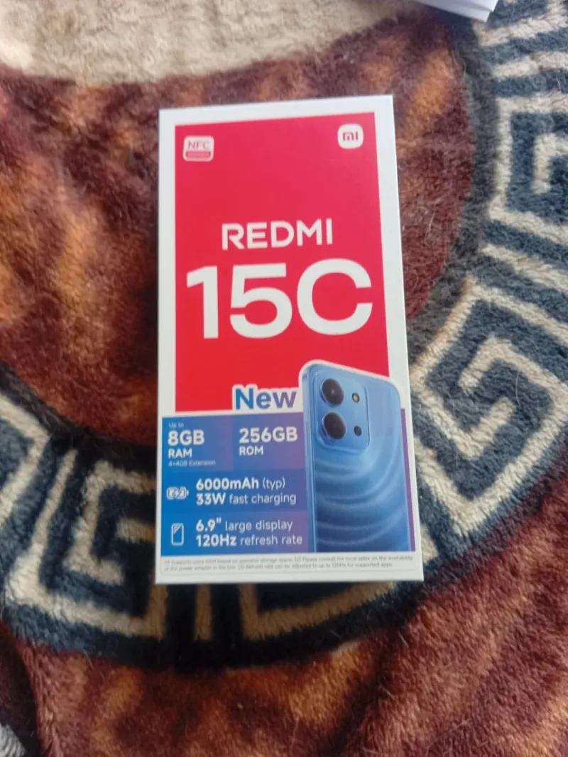 Xiaomi Redmi 15C Negro Nuevo Caja afbeelding 3