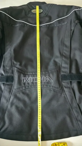 Chaqueta Richa Negra Cordura Moto