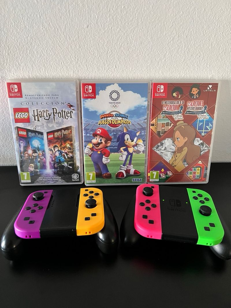 Nintendo Switch Azul y Amarillo afbeelding 7