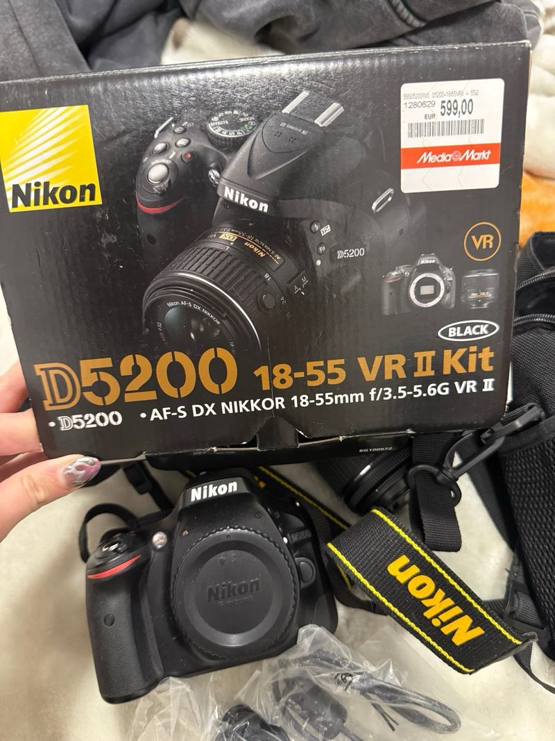 Nikon D5200 Kit 2 Lentes + Bolso afbeelding 2
