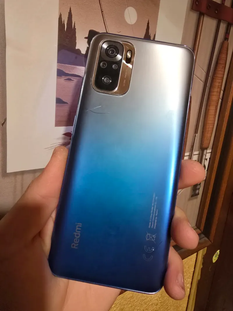 Xiaomi Redmi Note 10S Azul/Plateado afbeelding 2