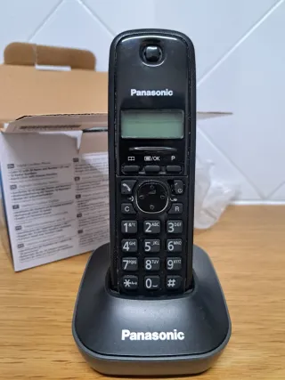Teléfono Inalámbrico Panasonic Negro