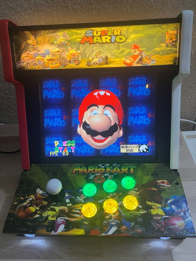 Máquina Arcade Mario Kart 64