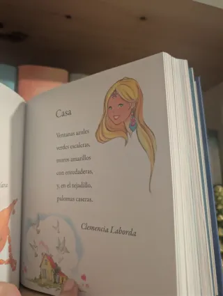 Libro Poesías y Romances Españoles Susaeta