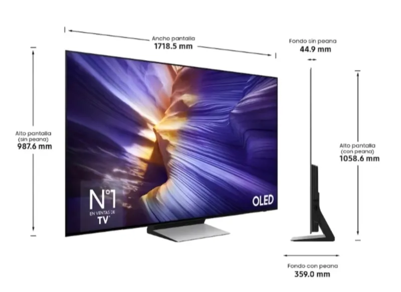 TV OLED Samsung 65 65S93F Nueva