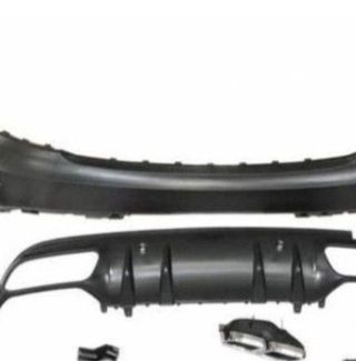 Paragolpes Trasero Mercedes W204 07-13 2-4P Look W