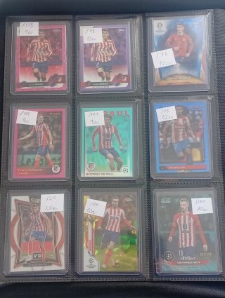 Numeradas Atlético Madrid