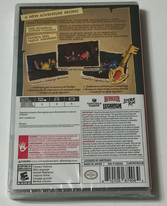 Return to Monkey Island Nintendo Switch afbeelding 2