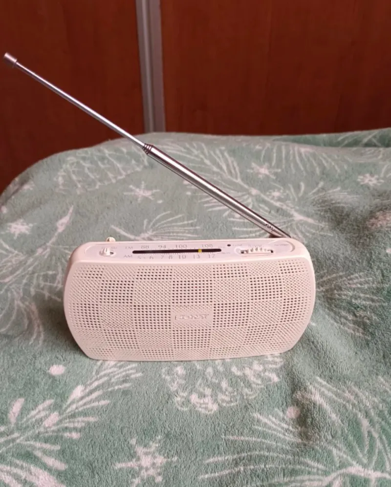 Preciosa Radio Transistor Sony Blanca afbeelding 6