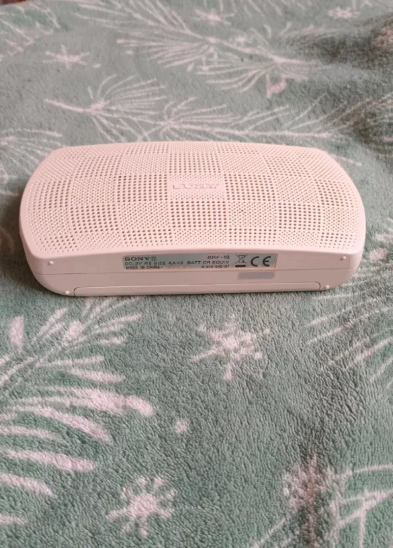 Preciosa Radio Transistor Sony Blanca afbeelding 7
