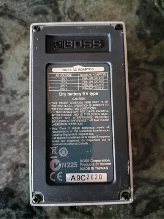 Boss TU-3 Afinador Cromático