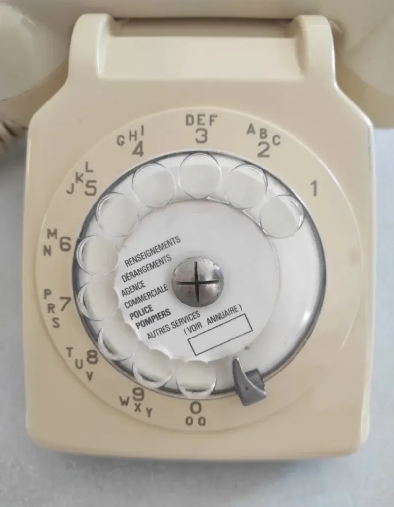 Teléfono Francés Vintage Beige (1982) afbeelding 2