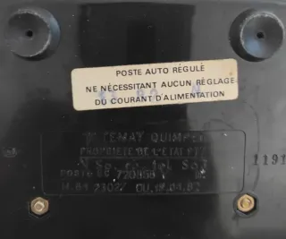 Teléfono Francés Vintage Beige (1982)