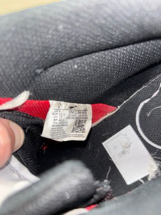 Zapatillas Nike Air Jordan Rojas y Blancas