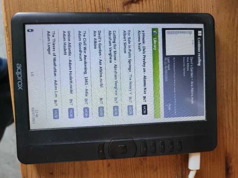 Libro electrónico Aqprox Negro afbeelding 6