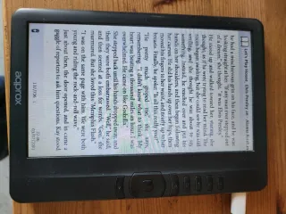 Libro electrónico Aqprox Negro