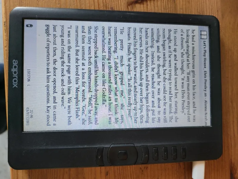 Libro electrónico Aqprox Negro afbeelding 7