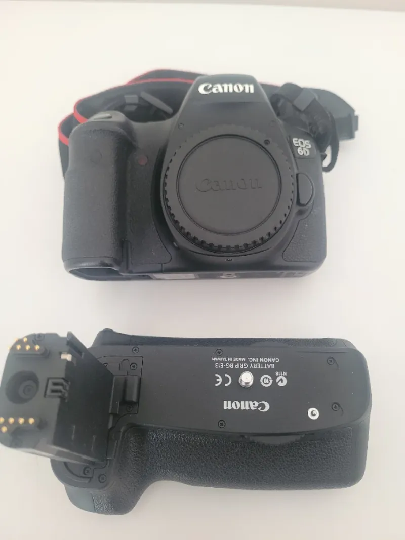 Canon EOS 6D + grip original de canon afbeelding 8