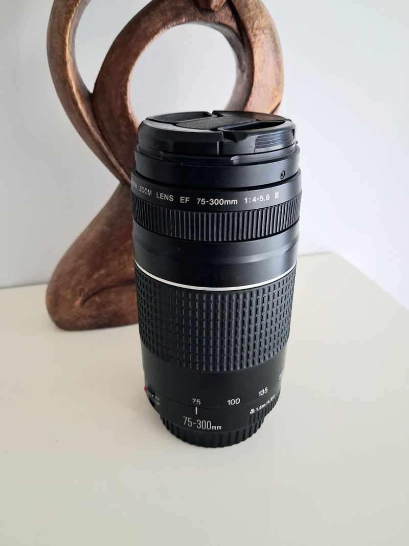 Objetivo Canon 75-300mm Zoom Naturaleza Deportes afbeelding 2