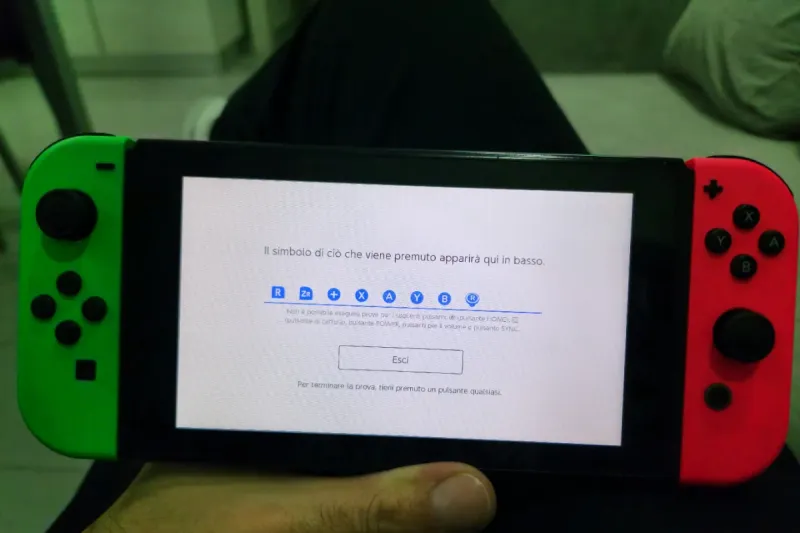 Nintendo Switch Joy-Con Verdes y Rojos - excelente afbeelding 4