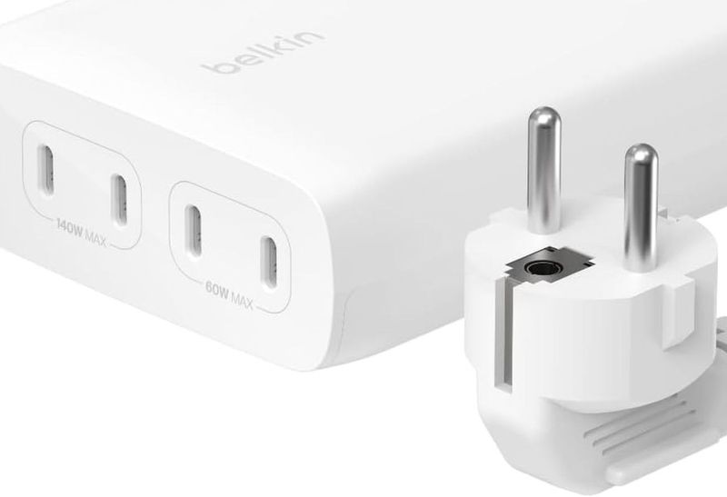 Cargador Belkin 200W 4x USB-C "GaN"  PRECINTADO afbeelding 4