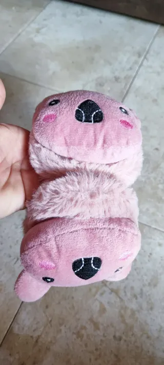 Orejeras osito niña rosa