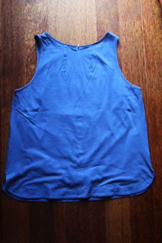 Blusa Azul Mujer Tienda Local Vintage Talla L