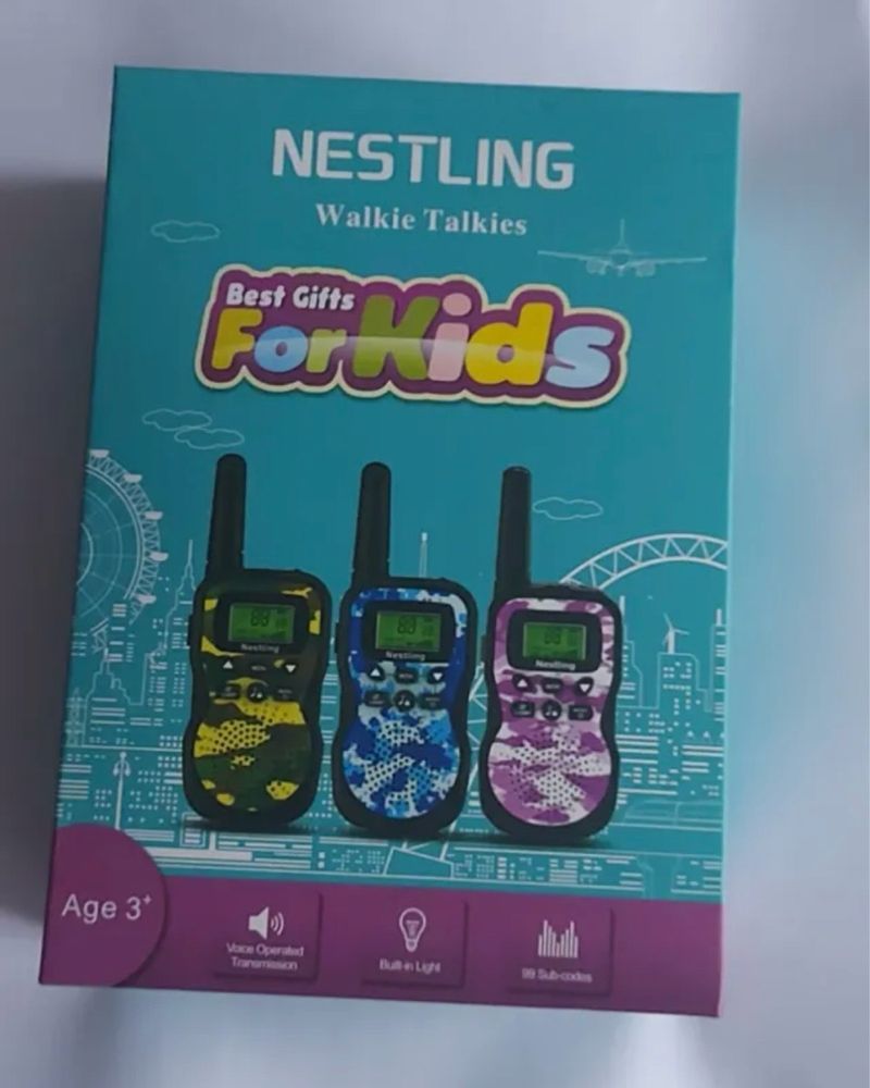 Walkie Talkies Nestling para Niños