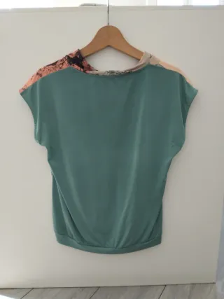 Camiseta Desigual Patchwork Flores