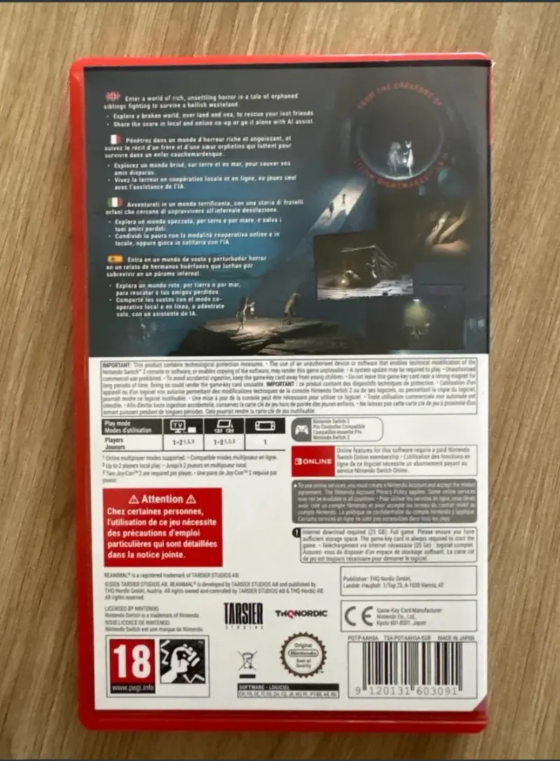 Reanimal Nintendo Switch THQ Nordic afbeelding 2