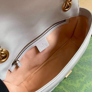 Borsa Gucci Marmont 26 Bianca
