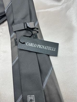 Cravatta Carlo Pignatelli Grigio