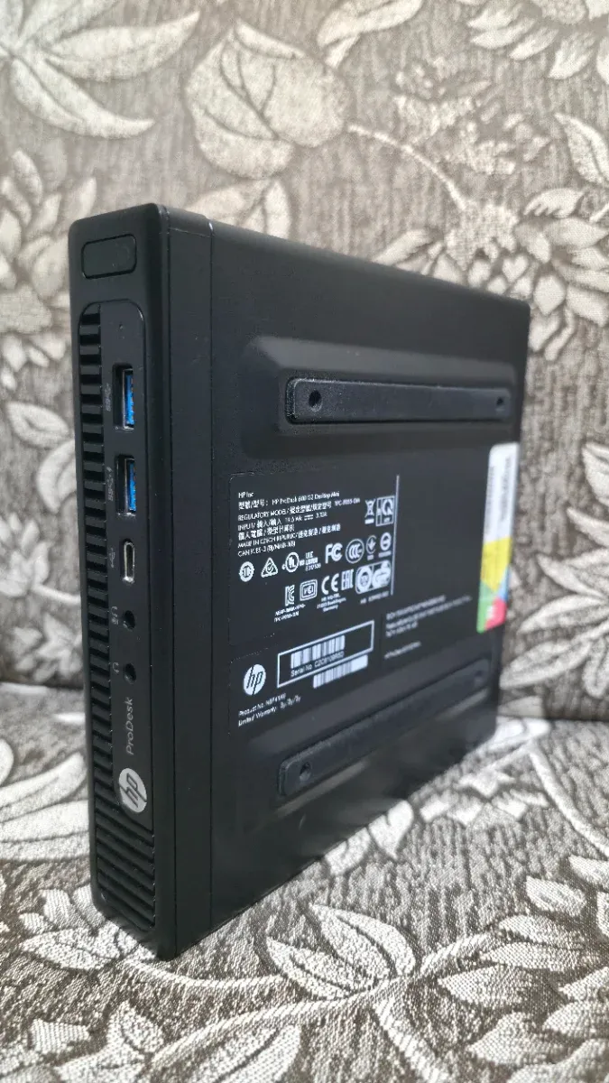 Mini PC HP ProDesk 600 G2 i5 SSD Win 11 afbeelding 3