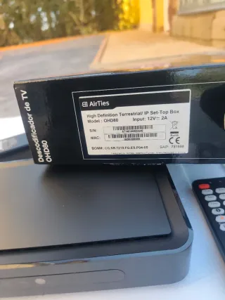 Decodificador TV OHD80 Orange AirTies