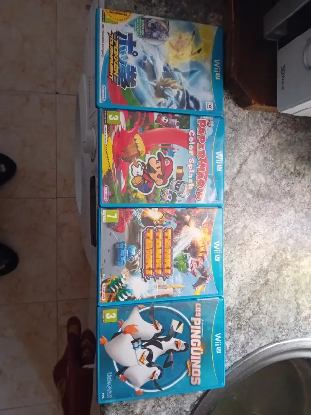 4 Juegos Wii U: Pokkén, Mario, Tank Tank, Pingüino
