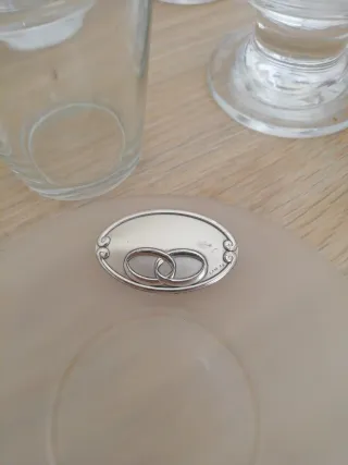 Lotto bicchieri in vetro e metallo