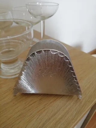 Lotto bicchieri in vetro e metallo