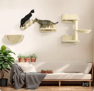 Rascador para gatos de pared