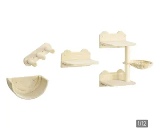 Rascador para gatos de pared