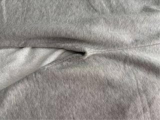 Pantalón chándal gris pierna ancha cintura elastic