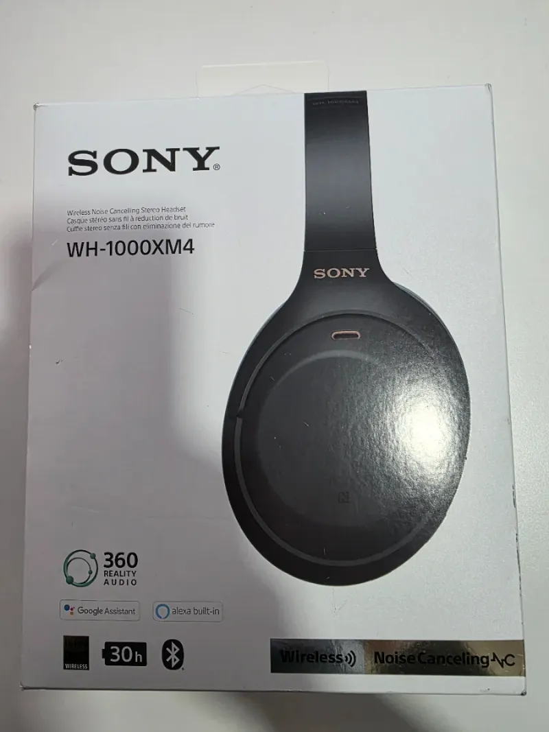 Sony WH-1000XM4 Negro afbeelding 2
