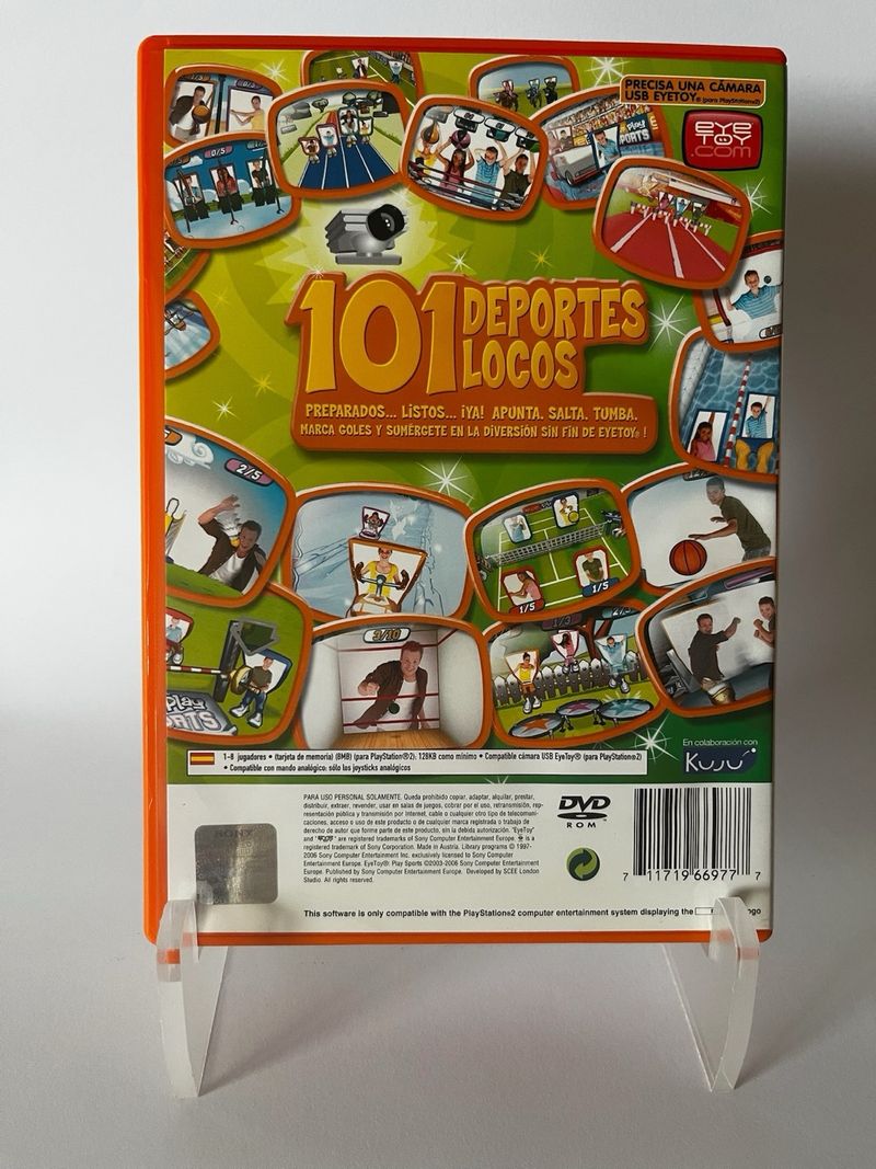 EyeToy: Play Sports PS2 afbeelding 2