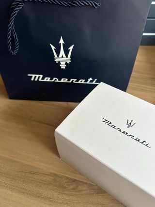 Reloj Maserati Cronógrafo Verde y Plateado
