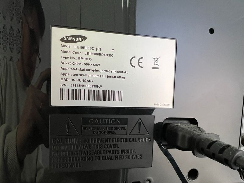 Samsung LE19R86BD Monitor 19 WXGA Negro afbeelding 5