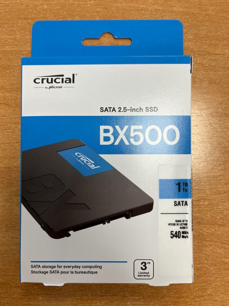 Disco SSD Crucial BX500 1TB SATA 2.5