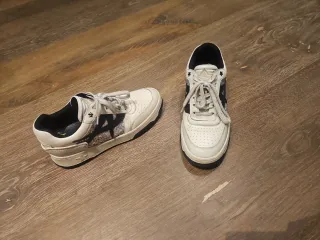 Bambas Ash plateadas talla 39